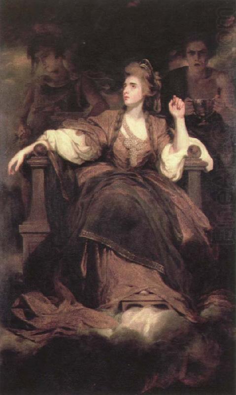mrs.siddons as the tragic muse, Sir Joshua Reynolds